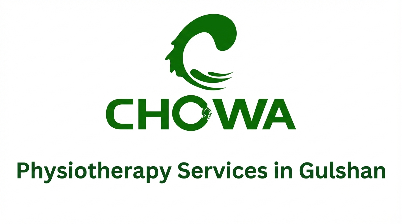Chowa logo representing professional Physiotherapy Services in Gulshan offering expert rehabilitation, pain relief therapy, and advanced physiotherapy care in Dhaka