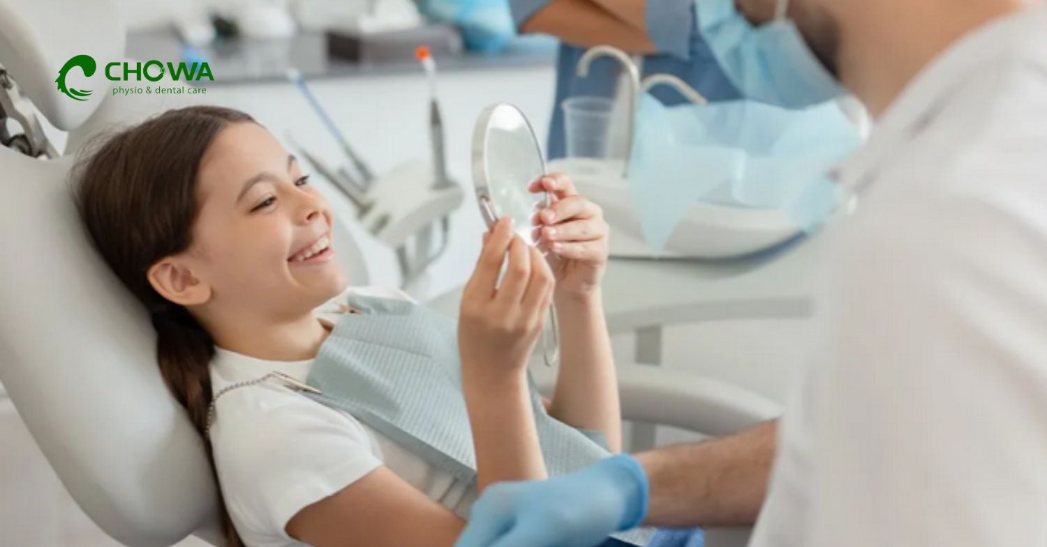 Best Child Dental Clinic in Bangladesh with happy child smiling during gentle dental checkup