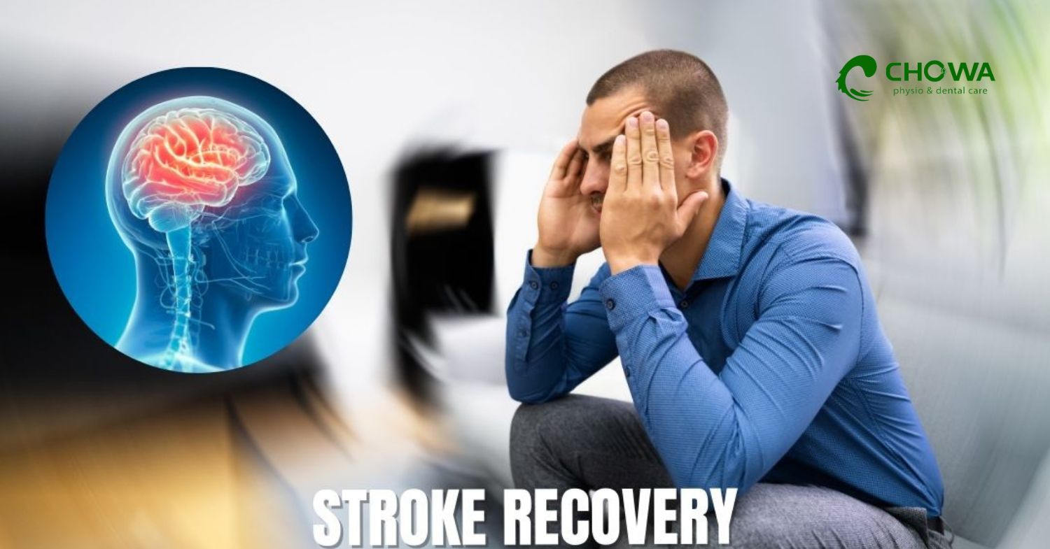 How physiotherapy helps stroke recovery through guided rehab journey and brain recovery process visualization