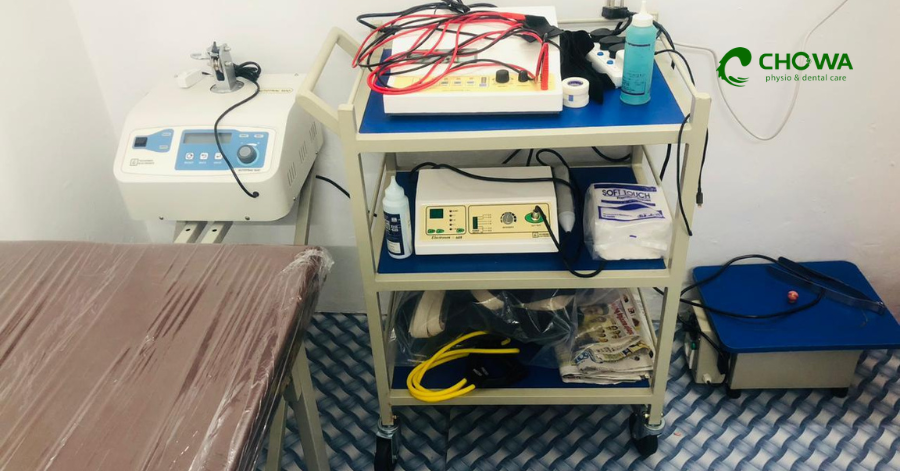 Advanced therapeutic treatment for foot pain at physiotherapy center in Gulshan Dhaka.