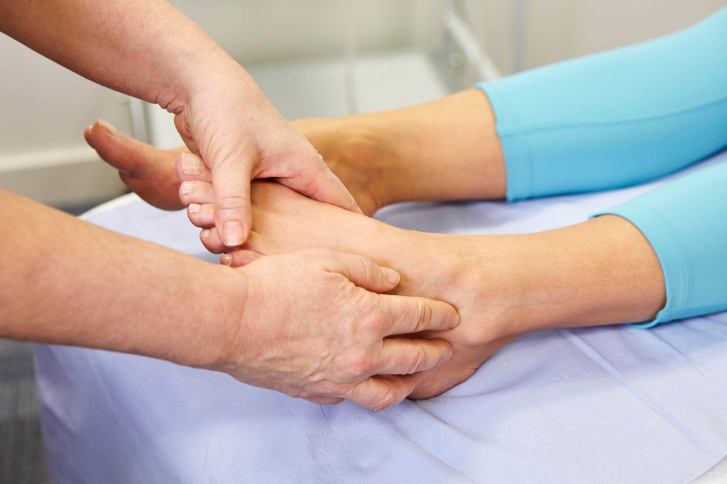 Inversion and eversion ankle injury diagram for ankle sprain physiotherapy Gulshan